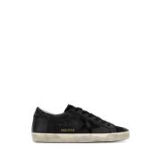 Klassieke zwarte leren sneakers Golden Goose , Black , Dames