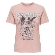 T-shirt Only , Pink , Dames