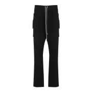 Cargo Drawstring Broek Rick Owens , Black , Heren