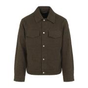 Olive Towel Jacket Craig Green , Green , Heren