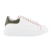 Oversized Sneaker Wit/Roze Alexander McQueen , White , Dames