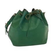 Pre-owned Leather louis-vuitton-bags Louis Vuitton Vintage , Green , D...