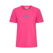 Rimini Nash Tee Bluser Bright Pink Ball , Pink , Dames