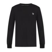 Lange mouw T-shirt PS By Paul Smith , Black , Heren