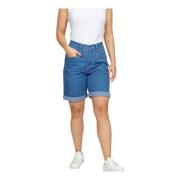 Denim Shorts Knickers Tessa.Hs24 2-Biz , Blue , Dames