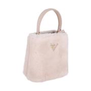 Pre-owned Leather handbags Prada Vintage , Pink , Dames