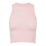 Sleeveless Tops Ball , Pink , Dames