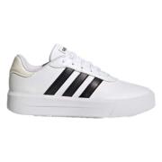 Court Platform Sneakers Adidas , White , Dames