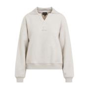 Vapore Polo Shirt Giorgio Armani , Beige , Dames