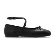 Collette Ballerina van Leder Michael Kors , Black , Dames