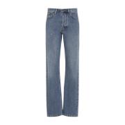 Blauwe Jeans Moschino , Blue , Dames