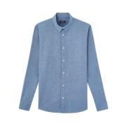 Hector Chambray Overhemd A.p.c. , Blue , Heren