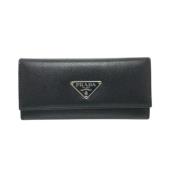 Pre-owned Canvas key-holders Prada Vintage , Black , Dames