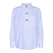 Stijlvolle Flynn-Sh Overhemd in Chambray Blauw Freequent , Blue , Dame...