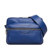 Pre-owned Leather louis-vuitton-bags Louis Vuitton Vintage , Blue , Da...