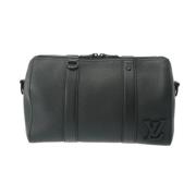 Pre-owned Leather louis-vuitton-bags Louis Vuitton Vintage , Black , D...