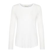 Modal Blouse Top & T-Shirt My Essential Wardrobe , White , Dames