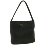 Pre-owned Nylon totes Prada Vintage , Green , Dames