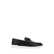 Stijlvolle Loafers voor Mannen Valentino Garavani , Black , Heren