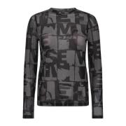 Zachte en stijlvolle Cora Blouse met coole print Copenhagen Muse , Bla...