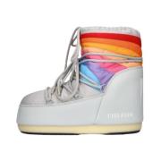 Regenboog Lage Snowboots voor Dames Moon Boot , Multicolor , Dames