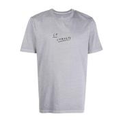 Logo Print T-Shirt C.p. Company , Gray , Heren