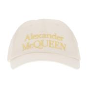 Stijlvolle Hoeden Collectie Alexander McQueen , White , Heren