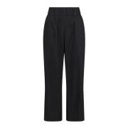 Straight Trousers Neo Noir , Black , Dames