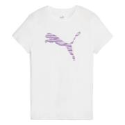 Ess+ Logo Lab T-shirt Puma , White , Dames