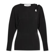 Top met uitsparing Victoria Beckham , Black , Dames