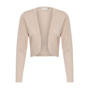 Coffee Astrid Bolero Kaffe , Beige , Dames