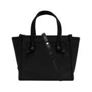 Canvas Tote Bag Marcella Miss Marcella Gianni Chiarini , Black , Dames