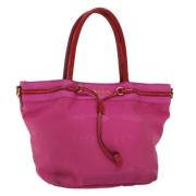 Pre-owned Nylon handbags Prada Vintage , Pink , Dames