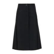 Elegante Gonne Jurk voor Vrouwen Lanvin , Black , Dames