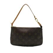 Pre-owned Canvas louis-vuitton-bags Louis Vuitton Vintage , Brown , Da...