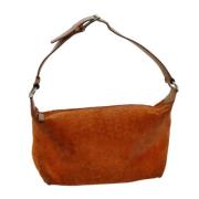 Pre-owned Canvas shoulder-bags Celine Vintage , Orange , Dames