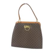 Pre-owned Canvas celine-bags Celine Vintage , Brown , Dames