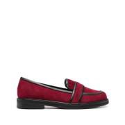 Suede Loafers Roberto Festa , Red , Dames