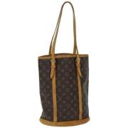 Pre-owned Canvas louis-vuitton-bags Louis Vuitton Vintage , Brown , Da...