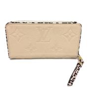 Pre-owned Fabric wallets Louis Vuitton Vintage , Beige , Dames