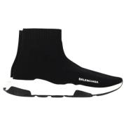 Pre-owned Polyester sneakers Balenciaga Vintage , Black , Dames