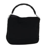 Pre-owned Nylon handbags Gucci Vintage , Black , Dames