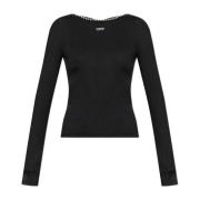 Top met logo Off White , Black , Dames