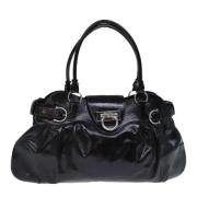 Pre-owned Leather handbags Salvatore Ferragamo Pre-owned , Black , Dam...