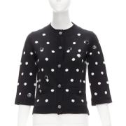 Pre-owned Cashmere tops Chanel Vintage , Black , Dames