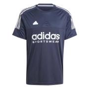 Tiro Tee Q1 T-shirt Adidas , Blue , Heren