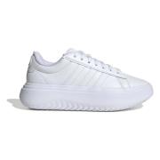 Grand Court Sneakers Adidas , White , Dames