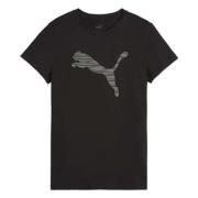 Ess+ Logo Lab T-shirt Puma , Black , Dames