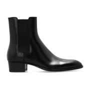 Wyatt met hak Chelsea-laarzen Saint Laurent , Black , Heren