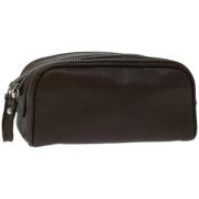 Pre-owned Leather clutches Louis Vuitton Vintage , Brown , Dames